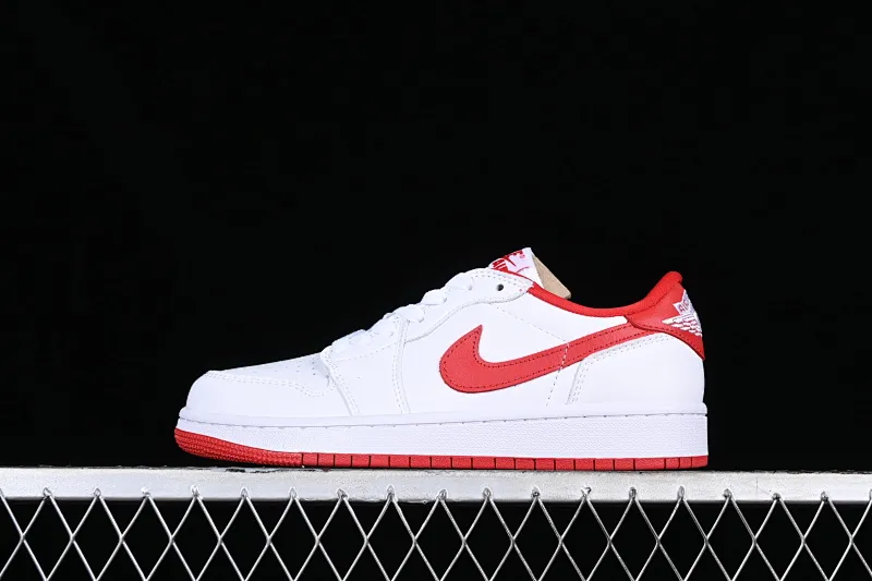 All categories Air Jordan Jordan series basketball shoes Air Jordan 1 Low Z version Air Jordan 1 Low AJ1 Joe 1 silver red low-top cultural casual sneakers CZ0790-161